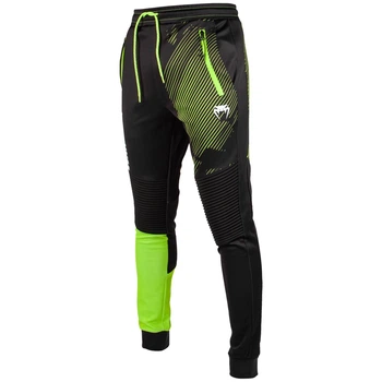 Спортивные штаны Venum Training Camp 2.0 Pants Black Neo Yellow (VENUM-03578-116-XXL)