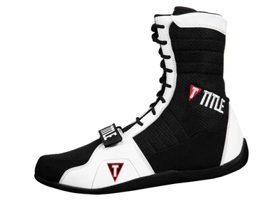 Боксерки Title Ring Freak Boxing Shoes Black White (TBS18BKWH-41(8))