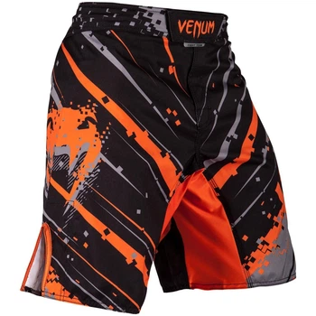 Шорты для MMA Venum Pixel Fightshorts Black Orange (V-02879-BO-XXL)