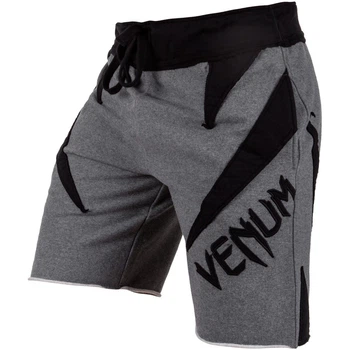Шорты Venum Jaws Cotton Training Shorts Grey Black (02778-GB-XXL)