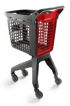 Покупательская тележка Shopping Basket UP.80 красная, 80 л