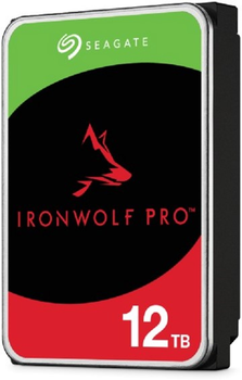 Dysk twardy Seagate IronWolf Pro 12 TB 7200 obr./min 256 MB ST12000NT001 3,5 SATA III