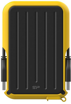 Dysk twardy Silicon Power Armor A66 5TB SP050TBPHD66LS3Y 2.5 USB 3.2 Zewnętrzny Żółty