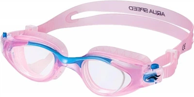 Очки для плавания Aqua Speed MAORI 9283 розовый, голубой Дет OSFM (5908217692832)