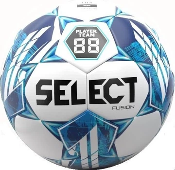 Мяч футбольный Select Fusion v23 бело-синий Уни 5 385416-962 5