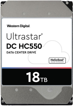 Dysk twardy Western Digital Ultrastar DC HC550 18TB 7200rpm 512MB 0F38353 3.5 SAS
