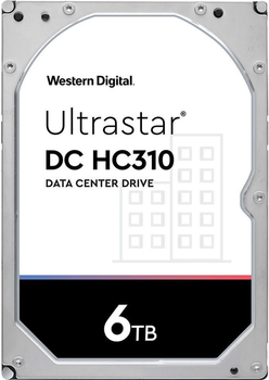 Dysk twardy Western Digital Ultrastar DC HC310 (7K6) 6TB 7200rpm 256MB HUS726T6TAL4204_0B35914 3.5 SAS