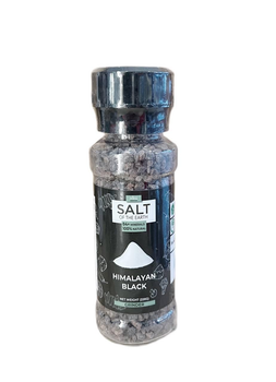 Натуральная гималайская черная соль экстра, 4-5 мм, 226 г, Salt of the Earth