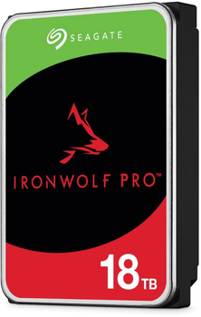 Dysk twardy Seagate IronWolf Pro 18 TB 7200 obr./min 256 MB ST18000NT001 3,5 SATA III