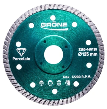 Алмазный отрезной диск Grone Turbo 125 х 22.2 мм GDB-CTS-PRO (2280-140125)