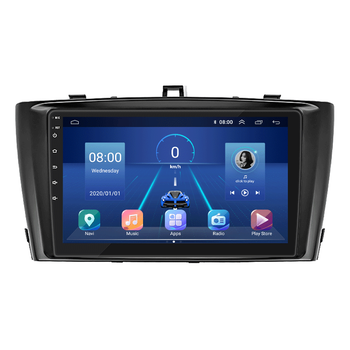 Штатная магнитола 9" Lesko для Toyota Avensis III Рестайлинг 2011-2015 6/128Gb 4G Wi-Fi GPS Top Тойота