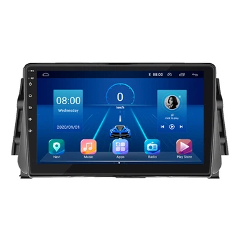 Штатная магнитола 9" Lesko для Nissan Micra V 2017- Top 4/32 4G WiFI GPS Ниссан