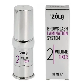 Состав для ламинирования бровей и ресниц Zola Brow Lash Lamination System 02 Volume Fixer 10 мл