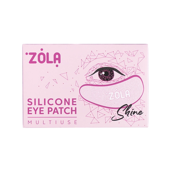 Патчі силіконові багаторазові для очей рожеві Zola Silicone Eye Patch (21906WB)
