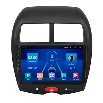 Штатная магнитола 10" Lesko для Mitsubishi RVR III 2010-2012 6/128Gb 4G Wi-Fi GPS Top Митцубиси