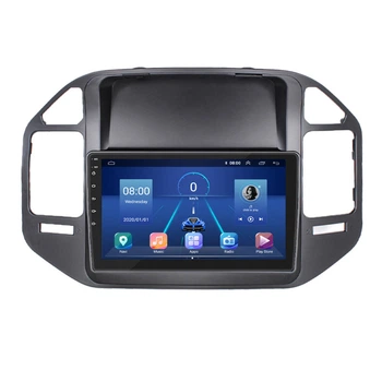 Штатная магнитола 9" Lesko для Mitsubishi Pajero III 1999-2002 4/64Gb/ 4G/ Wi-Fi/ CarPlay Premium Митцубиси