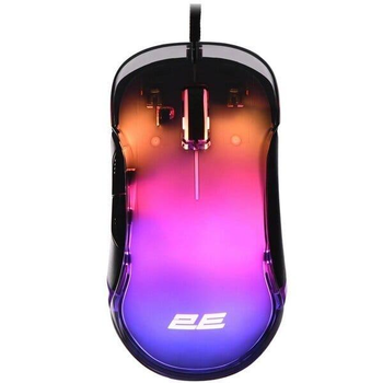 Мишка 2E MG345 RGB USB Transparent (2E-MG345TR)