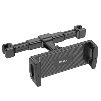 Автодержатель холдер для телефона и планшета Hoco CA121 Headrest Car Holder (4,7-10,5") Black