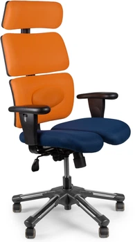 Кресло Barsky Hara Doctor BHD-04 Orange/blue