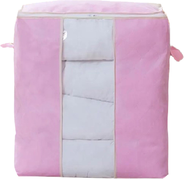 Органайзер для хранения вещей Storage Box 46 x 28 x 48 см Розовый (2000992415651)
