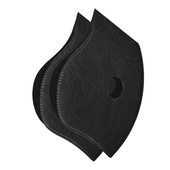 Набор сменных защитных фильтров для маски с 2 клапанами XoKo Черный 2шт