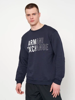 Світшот чоловічий Armani Exchange 10869.21 XL Темно-синій