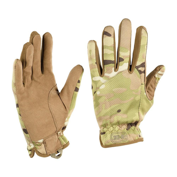 Тактические перчатки военные M-Tac Scout Tactical Mk.2 Multicam рукавицы защитные закрытые пальцы зимние MC L