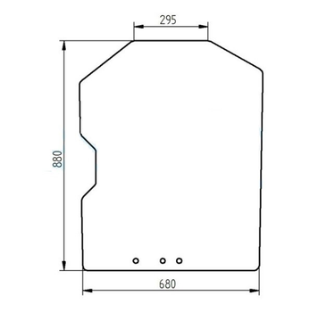 Скло лобове ADA Glass Bobcat 741 (6729776)