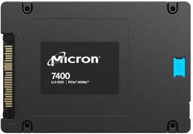 Micron 7400 PRO 3.84TB U.3 NVMe PCIe 4.0 3D NAND (TLC) (MTFDKCB3T8TDZ-1AZ1ZABYYR)