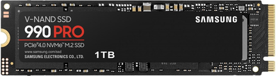 Samsung 990 PRO 1TB M.2 NVMe PCIe 4.0 V-NAND (MLC) (MZ-V9P1T0BW)