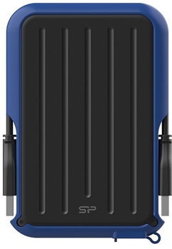 Жорсткий диск Silicon Power Armor A66 4TB SP040TBPHD66LS3B 2.5 USB 3.2 External Blue