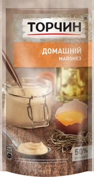 Майонез Торчин Домашній 160 г (4820001315967)