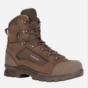 Чоловічі тактичні черевики високі з Gore-Tex LOWA Breacher N GTX Mid TF 210115/0493 46.5 (11.5UK) 30.8 см [112] Dark Brown (2000980586271)