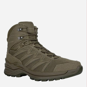 Мужские тактические ботинки высокие с Gore-Tex LOWA Innox PRO GTX Mid TF 310830/0750 47 (12UK) 31.2 см [0750] Ranger Green (2000980554423)