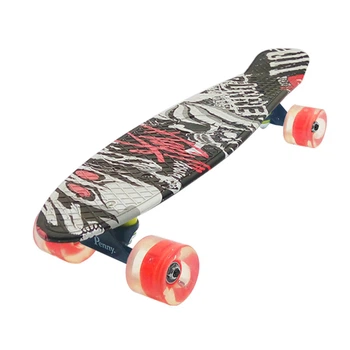 Скейт Пенні борд Penny board Graffics 22 Light Draft Rider