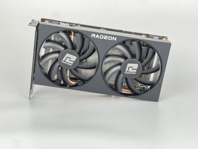 Відеокарта RX 6600 Powercolor PCI-Ex Radeon Fighter 8GB GDDR6 (128bit) (2044/17500) (HDMI, 3 х DisplayPort) (AXRX 6600 8GBD6-3DH) rx6600 Б/У
