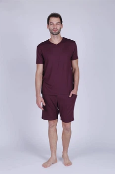 Піжама чоловіча ( шорти +футболка) HAYS 30959/951 XXL бордова