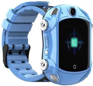 Smartwatch dla dzieci z funkcją dzwonienia GOGPS ME X01 Niebieski (X01BL)