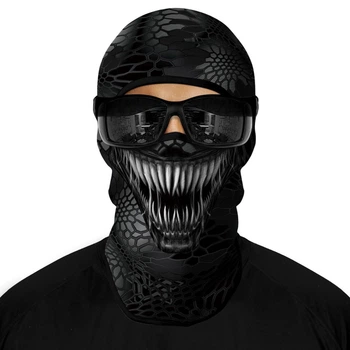 Балаклава з принтом Підшоломник Venom 7