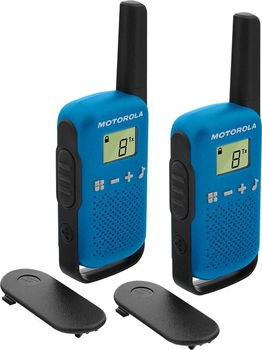 Radio Motorola Talkabout T42 2 szt. Czarny / Niebieski (5031753007508)