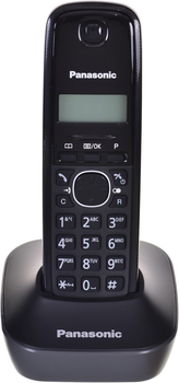 Телефон стаціонарний Panasonic KX-TG1611 PDH Black