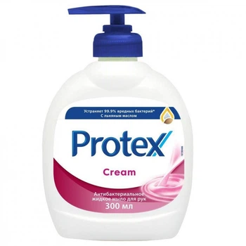 Жидкое мыло Protex Cream Антибактериальное 300 мл (8693495040136)