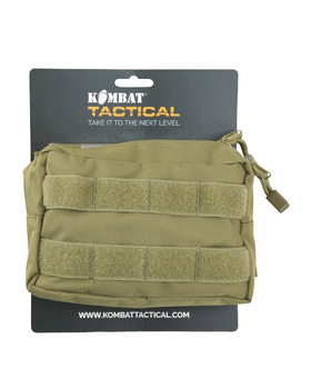 Подсумок Kombat UK Small Molle Utility Pouch Койот (1000-kb-smup-coy)