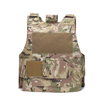 Жилет тактичний AOKALI Outdoor A48 (Camouflage CP) камуфляжний тренувальний на липучках