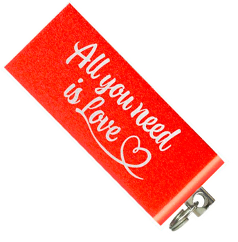 Pendrive Goodram UCU2 16 GB USB 2.0 Valentine Czerwony (UCU2-0160R0R11-V)