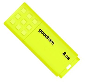 Pendrive Goodram UME2 8GB USB 2.0 Zolty (UME2-0080Y0R11)