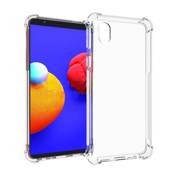 Чехол Fiji Proof для Samsung Galaxy A01 Core (A013) бампер с усиленными бортами Transparent