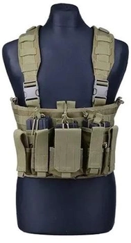 Розвантажувальний жилет GFC Scout Chest Rig Tactical Vest Olive (25440 strikeshop)