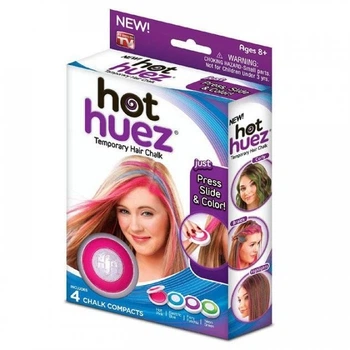 Цветные мелки для волос Hot Huez