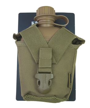 Фляга тактична KOMBAT UK Tactical Water Bottle, койот, 0,95л